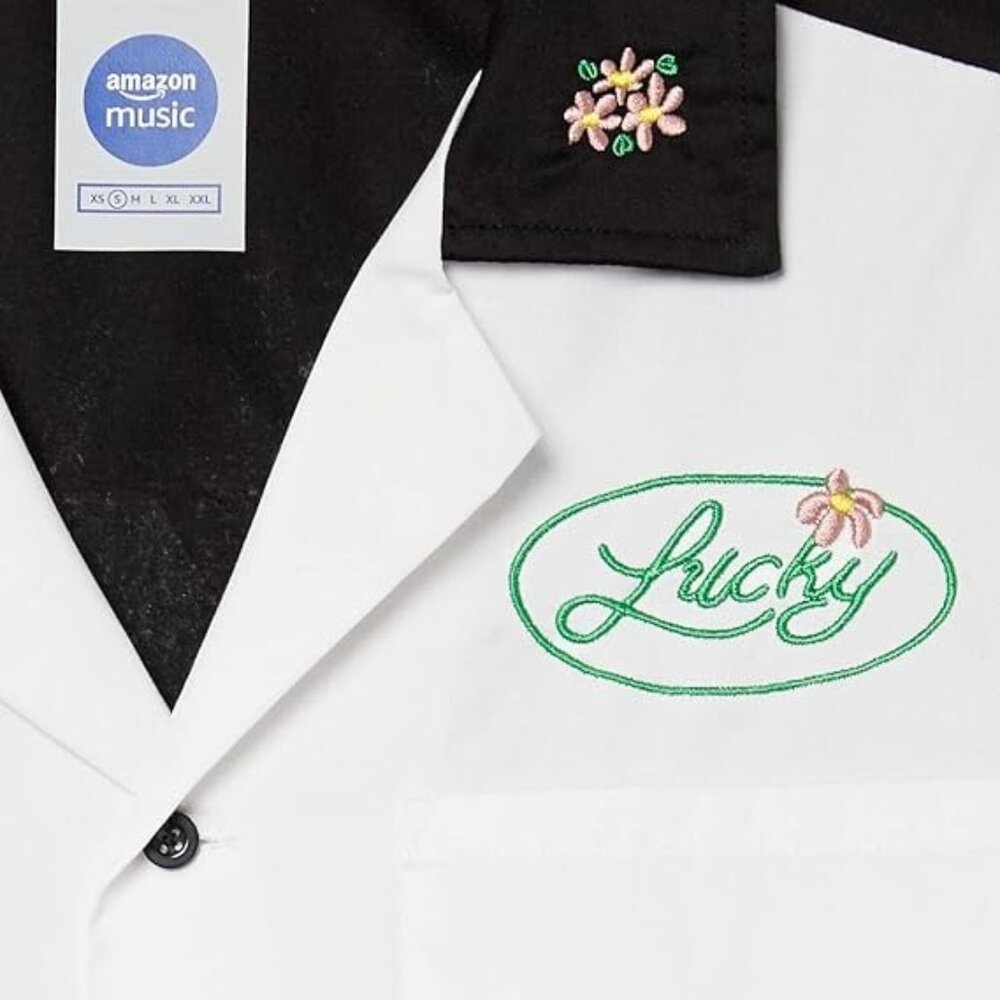 LUCKY DAYE "Roll Some More" Button-up Bowling-Style shirt 🍀 NEW!!! - Picture 5 of 13
